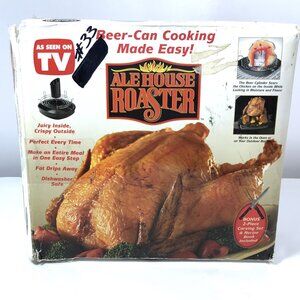 Beer Can Turkey Roaster As Seen on TV Alehouse Roaster Thanksgiving